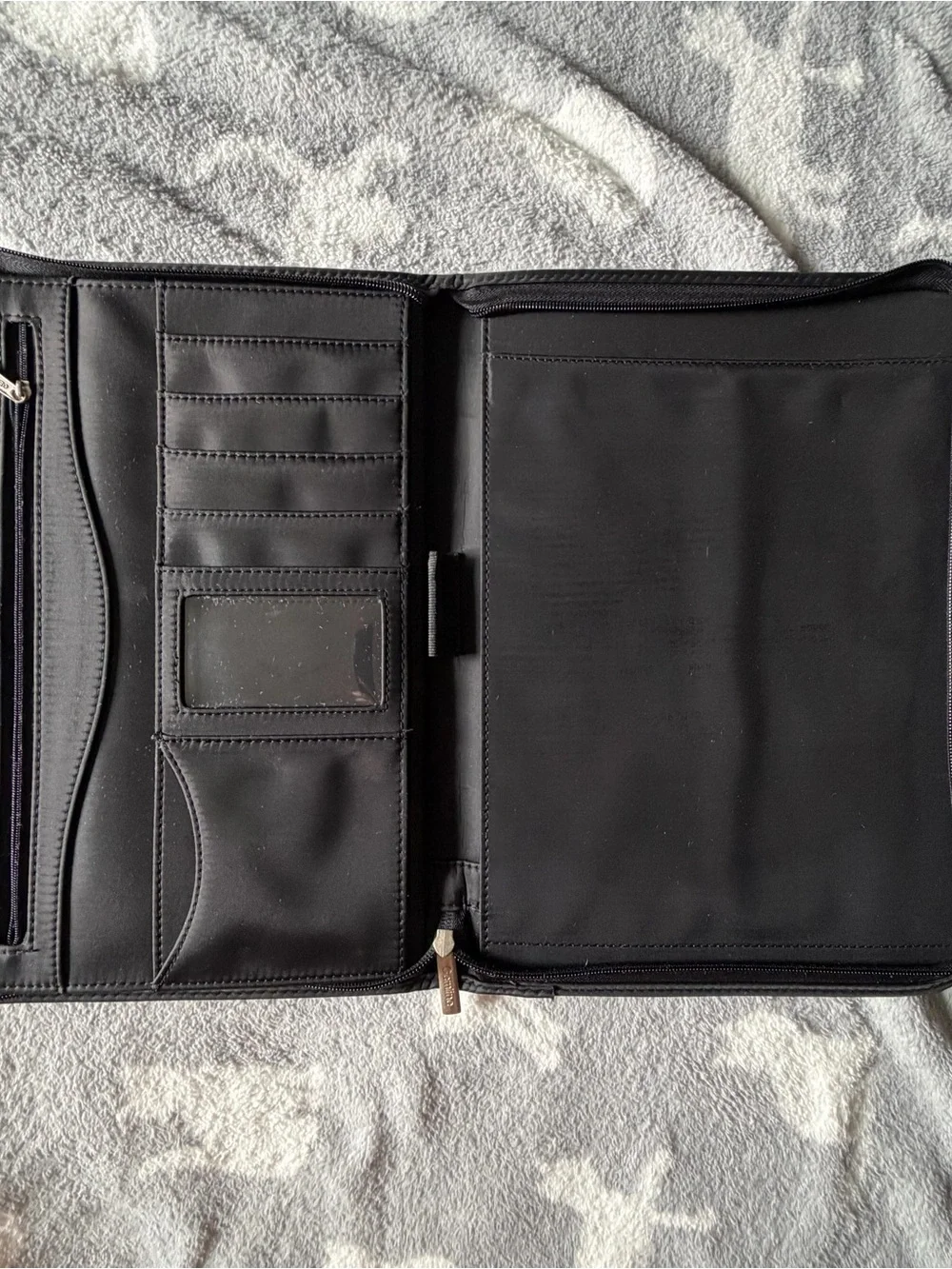 Honda Black Messenger-Style Document Bag